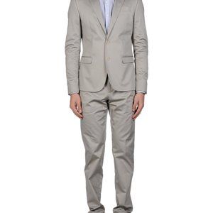 Bikkembergs Slim Fit Suit in a Stretch Cotton, 38